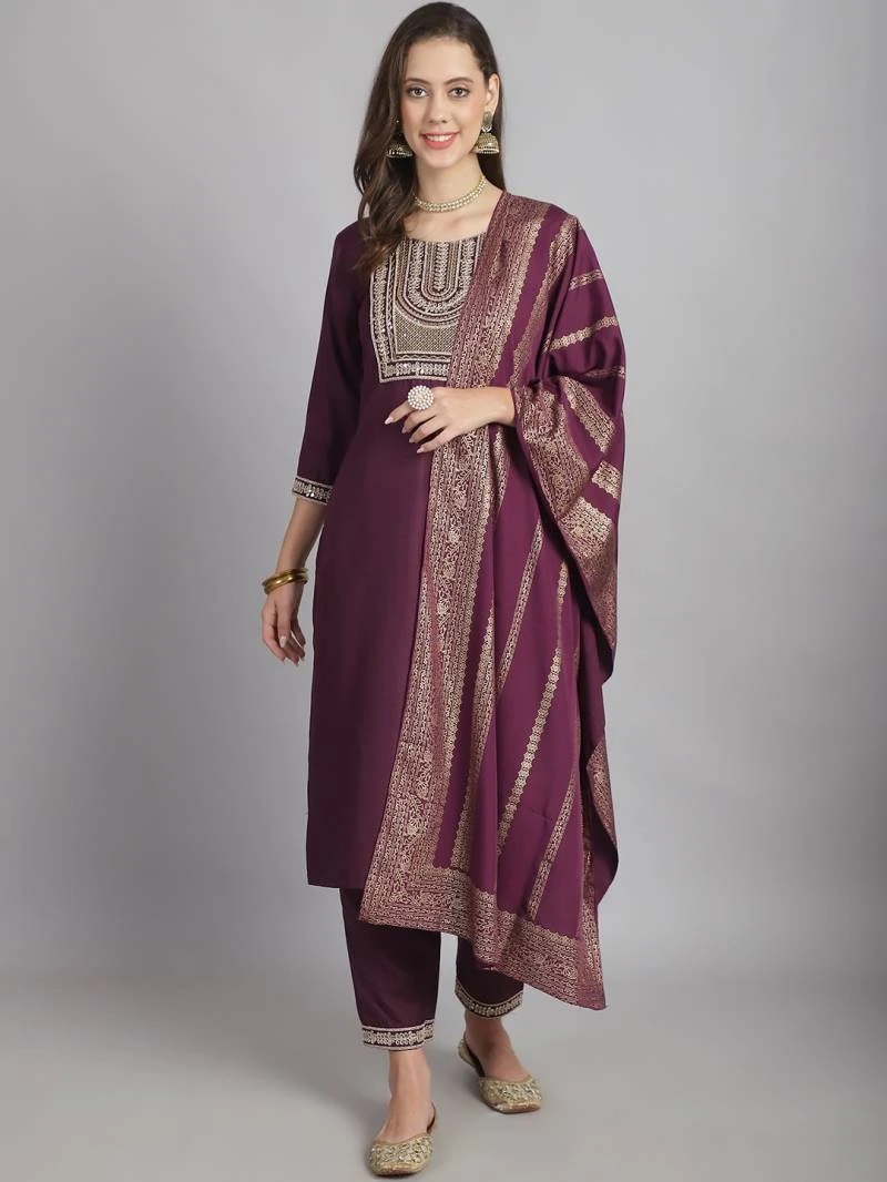 Long Kurti Red